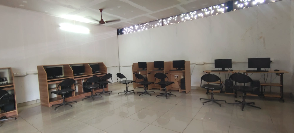 Spacious nursing classroom